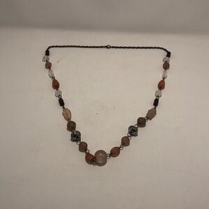 Elegant Multi-Color Beaded Necklace